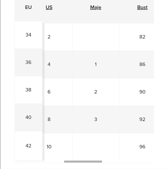 Maje Smocked-waist Dress - Blue - Picture 3 of 6